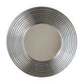 Circular mirror in a metal frame 35cm