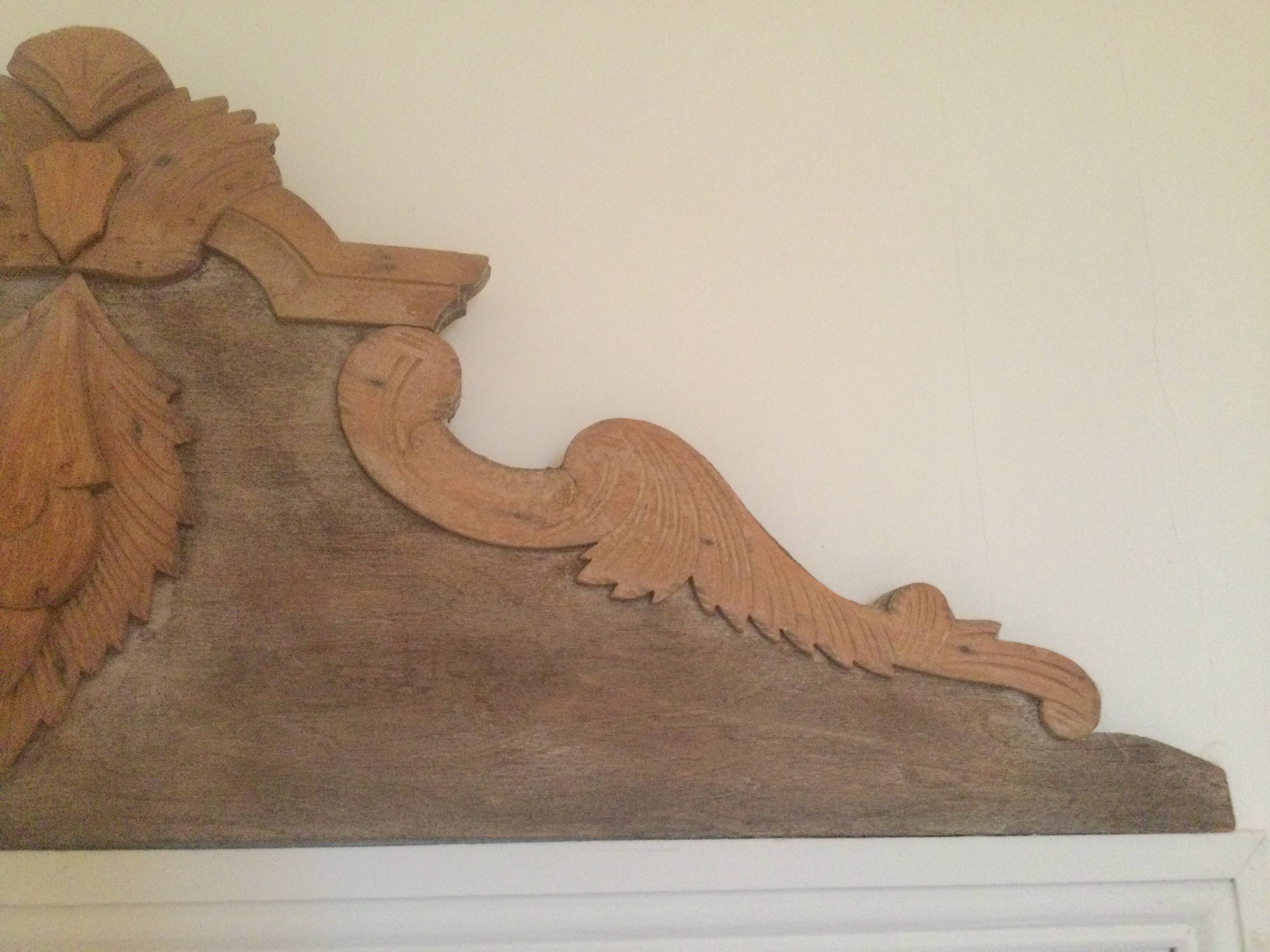 Door pediment
