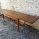 Table en chêne a deux allonges