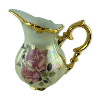 Pitcher "bavaria waldershof germany handarbeit 22 karat gold"