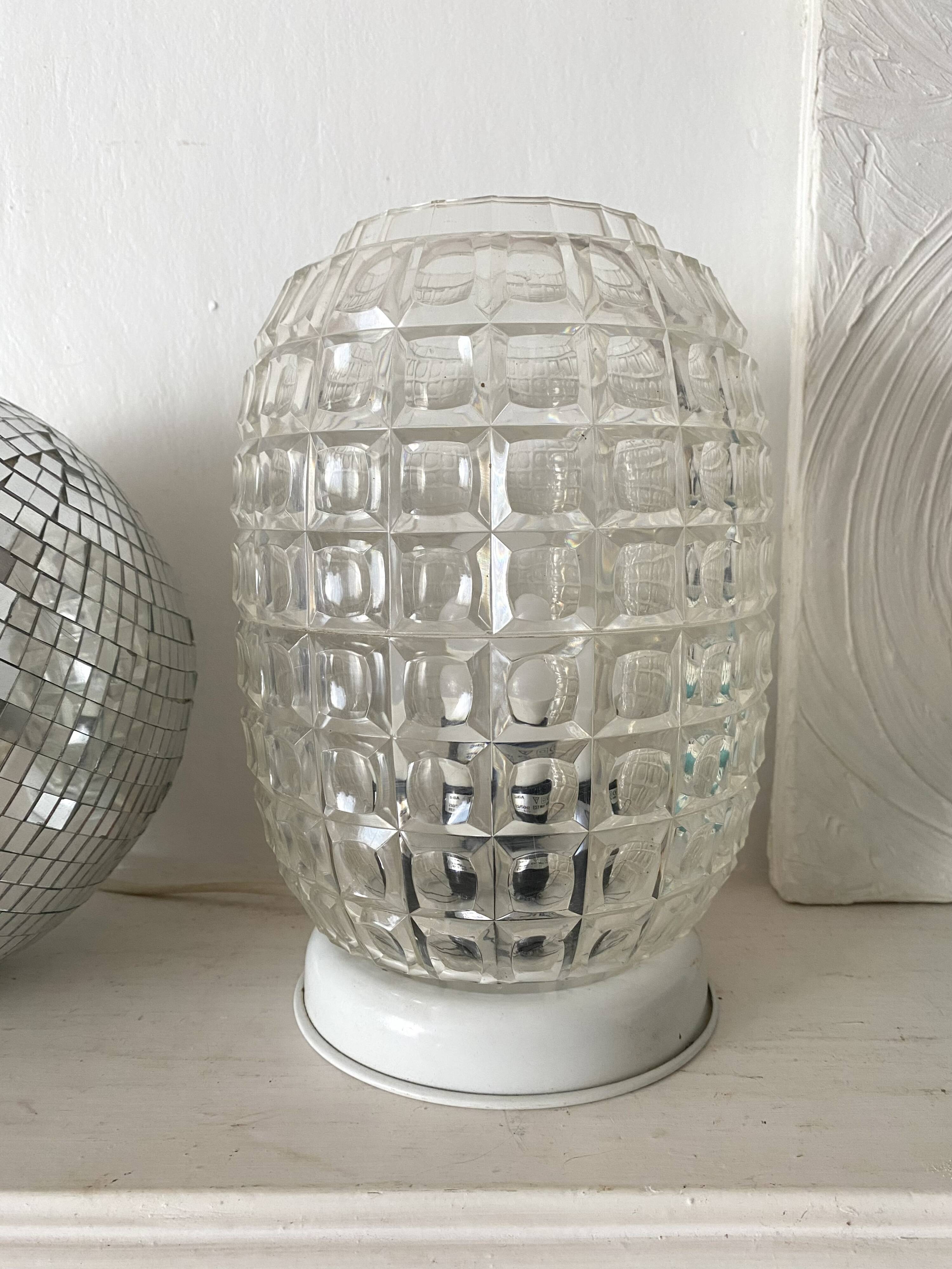 Vintage mood lamp to table