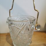 Glass ice bucket