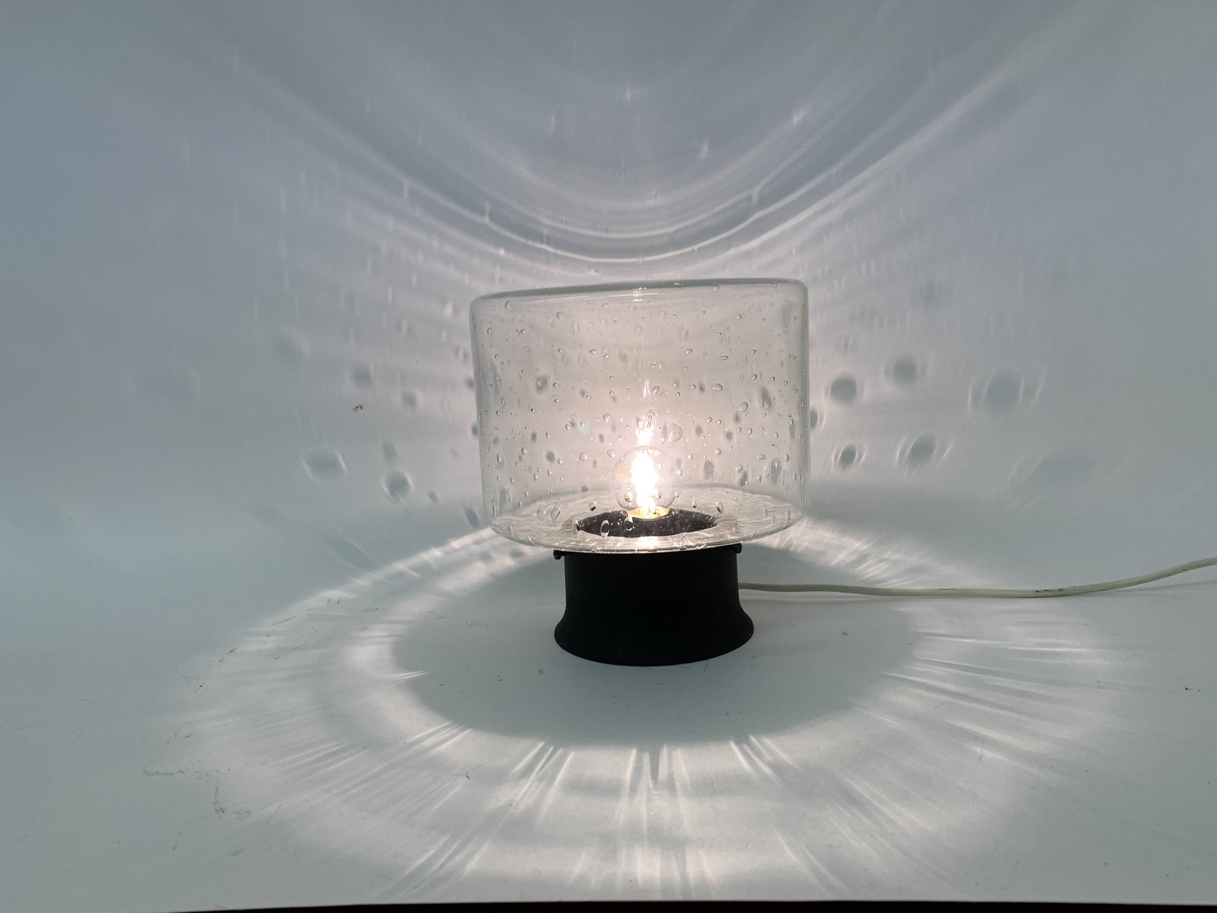Mid-century design glass ceiling lamp, 1960’s