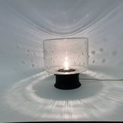 Plafonnier en verre design du milieu du siècle, années 1960