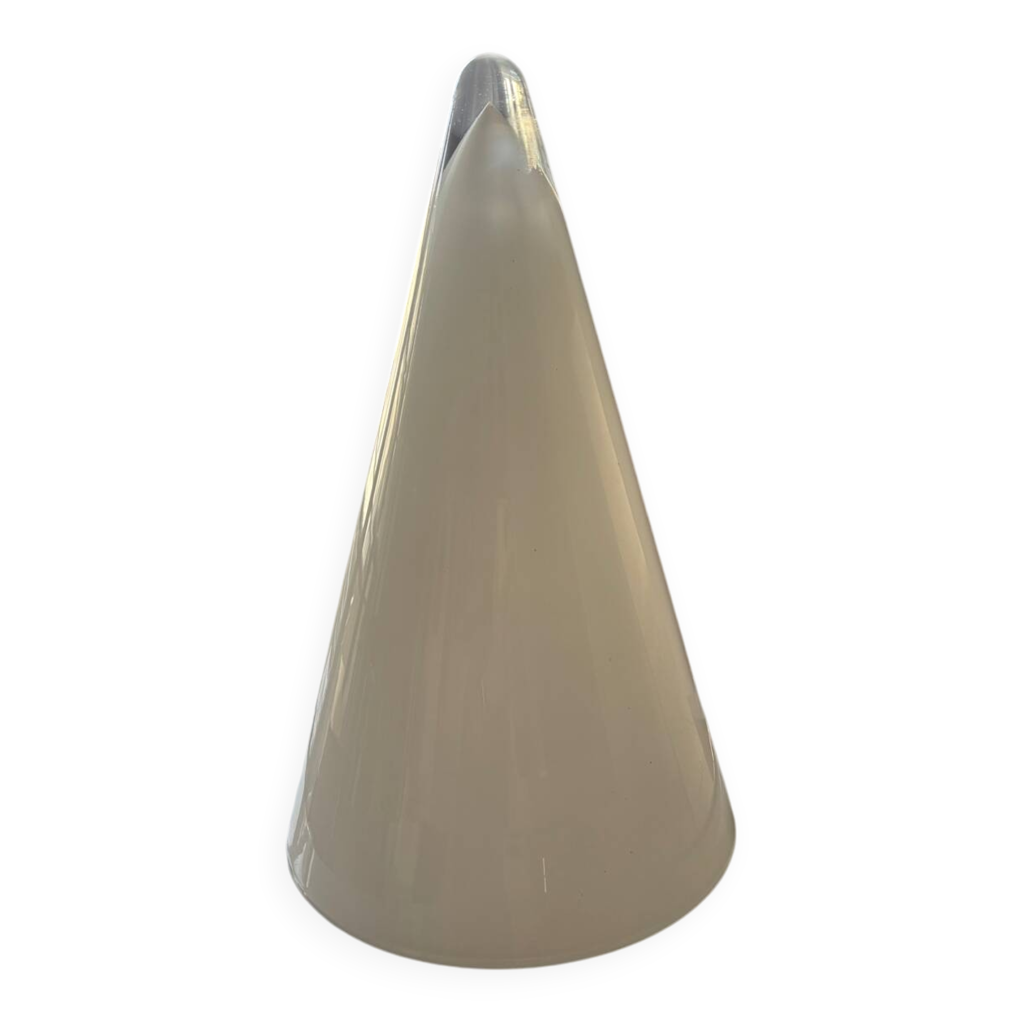 Vintage white opaline lamp teepee habitat