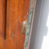 Porte ancienne, porte bois ancienne, grande porte vintage, porte d'intérieur, porte artisanale, 50's