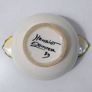 Henriot Quimper botanical bowl