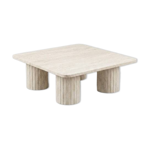 Table basse en travertin