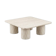 Travertine coffee table