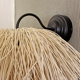 Rattan Sconces