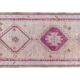 Vintage Turkish hallway rug 82x350 cm