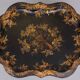 19th Century Hand painted curved Dutch Tray Table