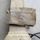 Pair of obelisk lamps by Michel Cayla – Signed with certificate – Design v