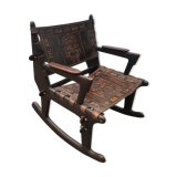 Rocking chair by Angel Pazmino 1960 for Muebles de Estilo