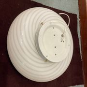 Plafonniers en verre de Murano, ensemble de 2