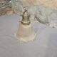 Suspension holophane verre et laiton