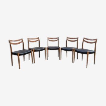 Renovated vintage Scandinavian chairs 1960s