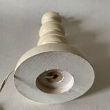 White wood lamp