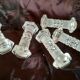 5 cut crystal knife holders