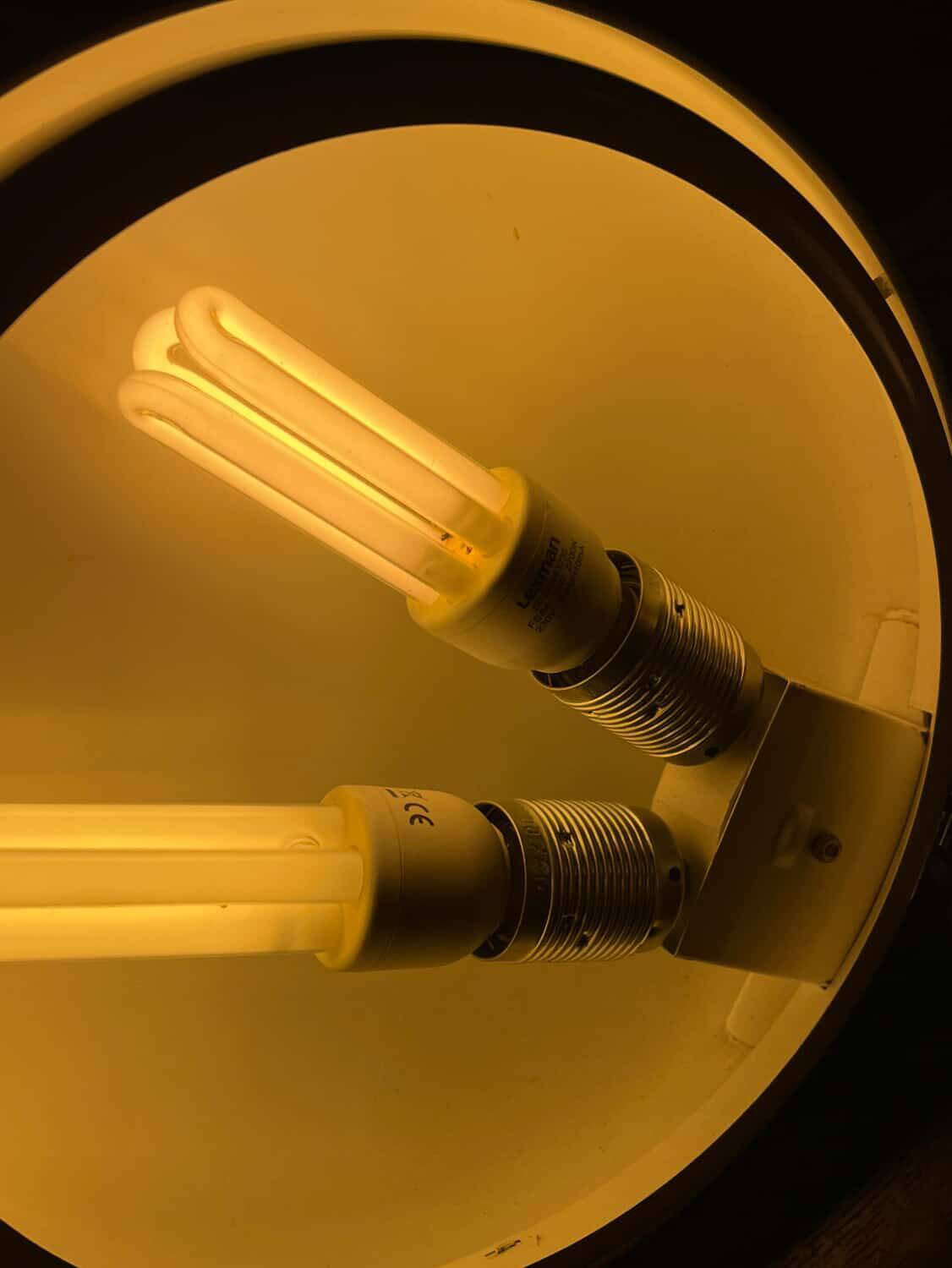 Vintage 1970s desk lamp