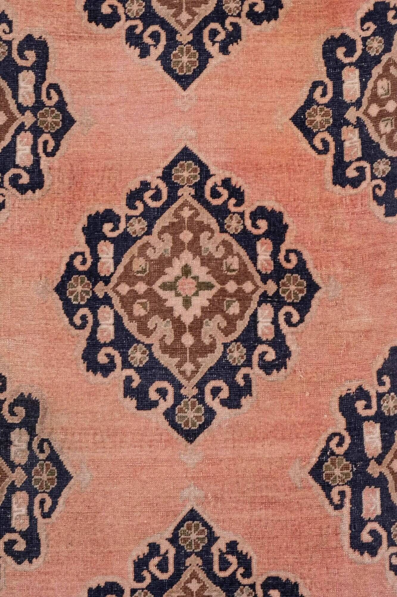 Vintage Turkish hallway rug 89x555 cm
