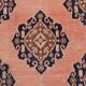 Vintage Turkish hallway rug 89x555 cm