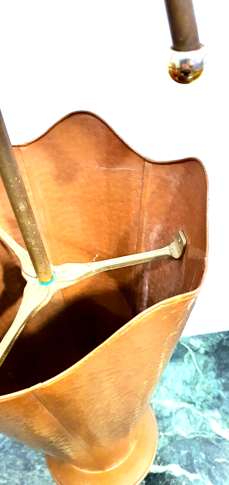 Umbrella holder copper