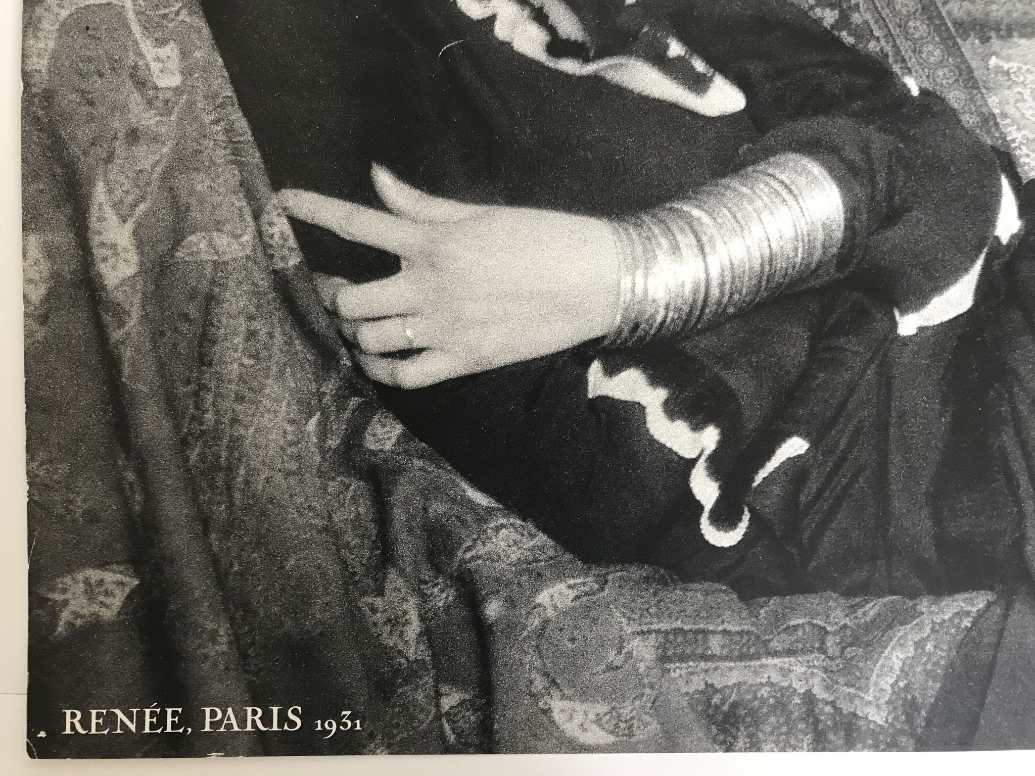 Jacques-Henri LARTIGUE Renée 1931, circa 1980. Vintage poster in B&W