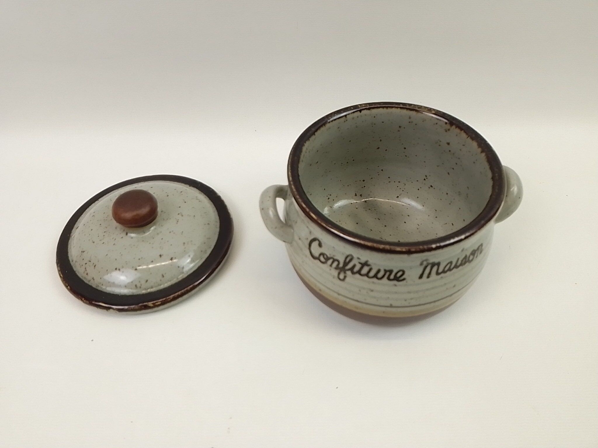 Ceramic jam jar
