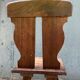 Pair of chairs made of vintage wood