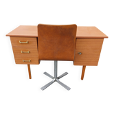 Bureau Vintage des Années 70 + Chaise