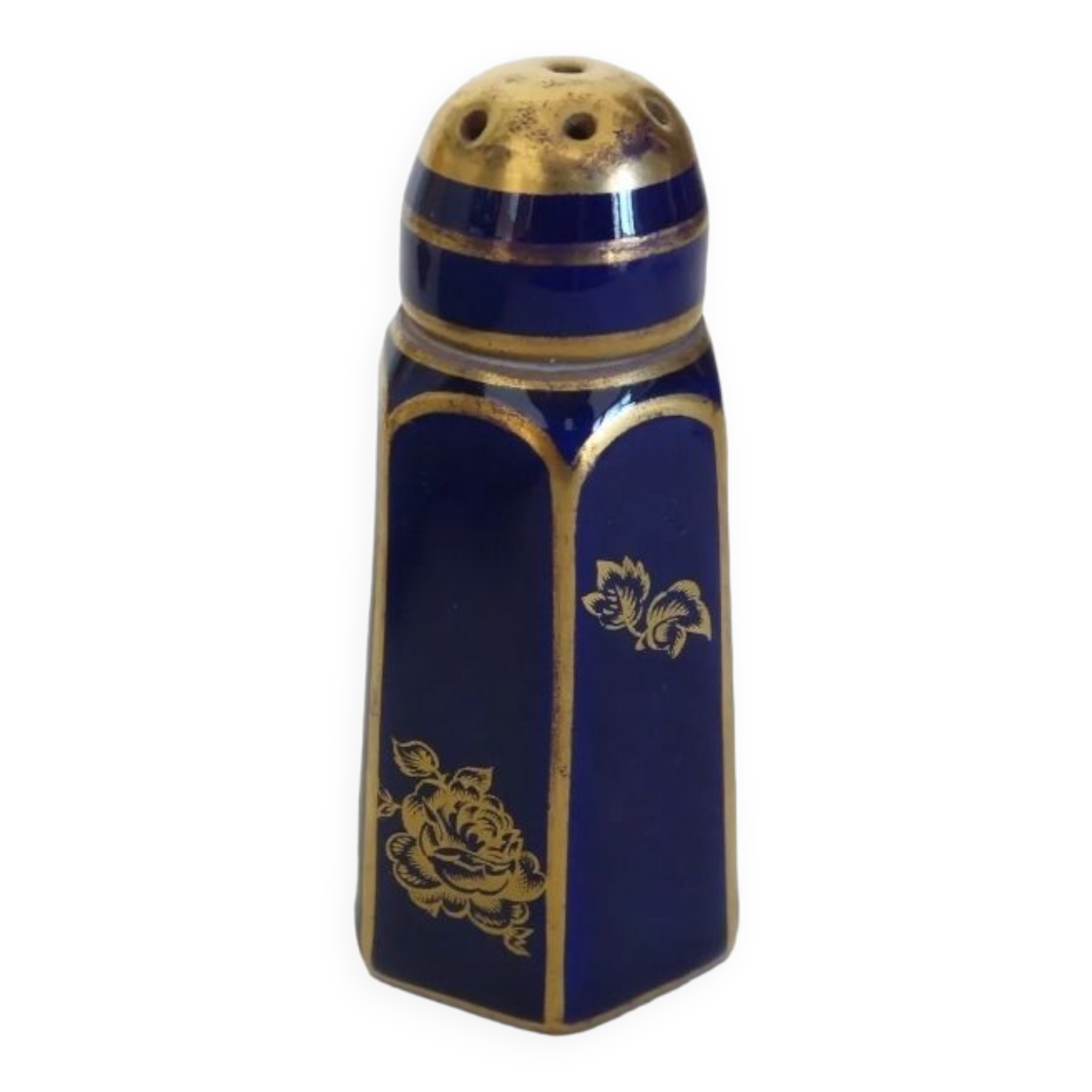 Limoges porcelain salt shaker Paul Pastaud