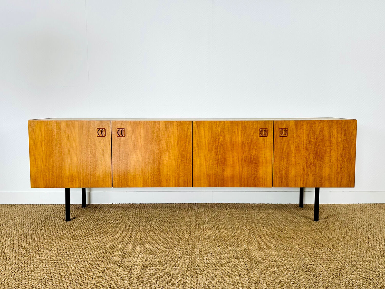 Enfilade scandinave en teck 1960