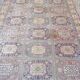 Turkish vintage handmade oriental rug Caesarea 3 x 2 m