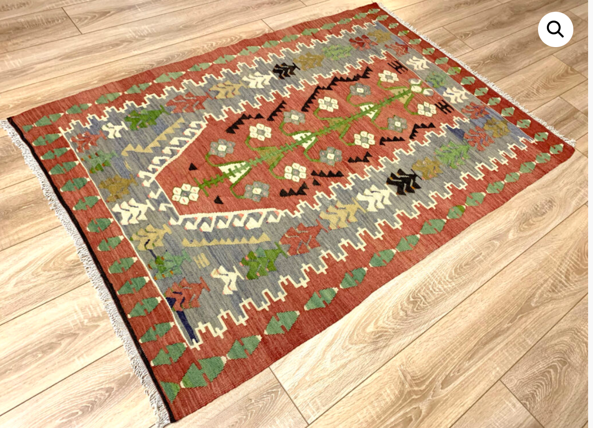 Turkish kilim carpet 150x102cm
