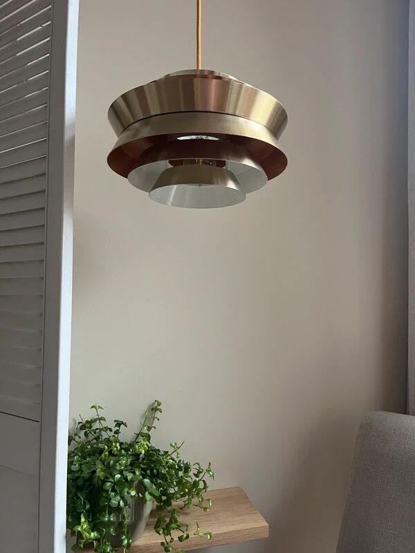 Vintage suspension Trava - Carl Thore - Swedish design lamp