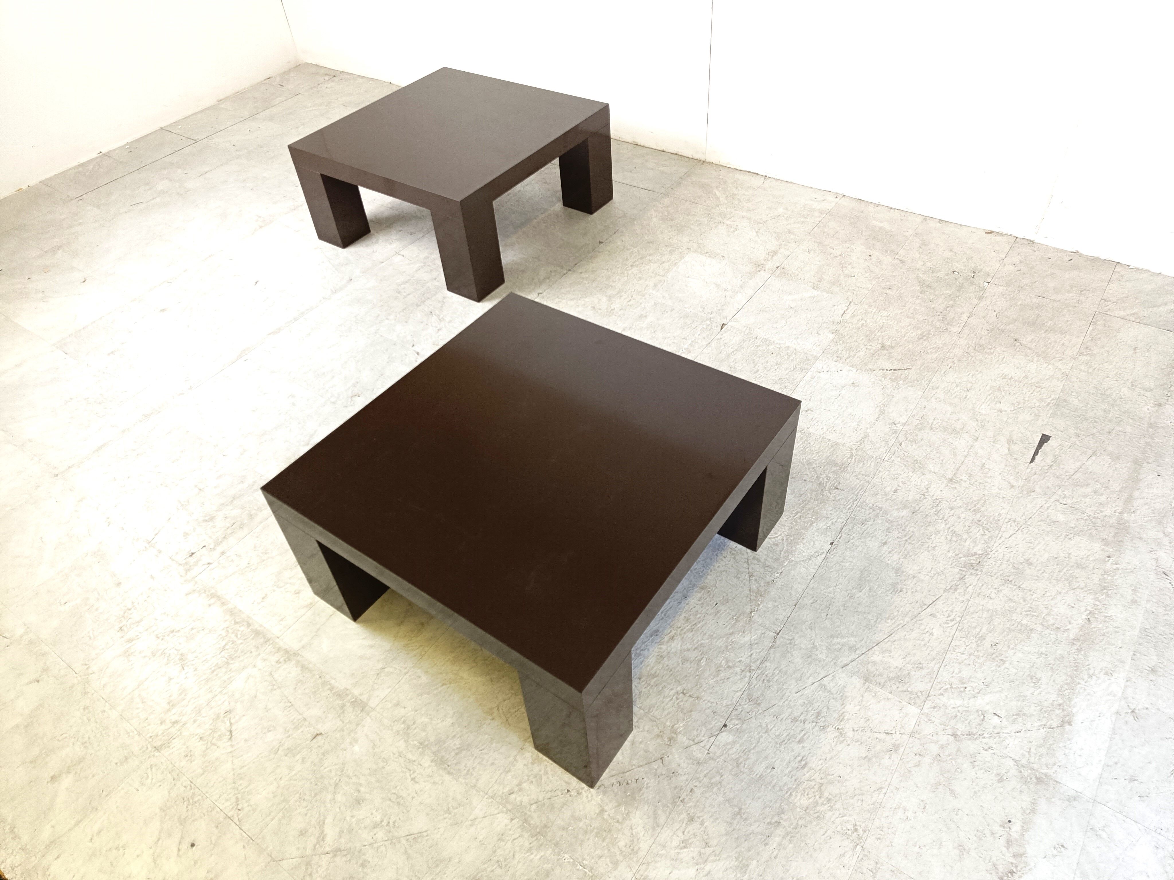 Pair of coffee tables 1970s