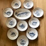 Fish service at Moulin Des Loups