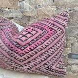 Housse de coussin vintage : coussin marocain berbère bohème