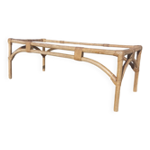 Table basse en rotin