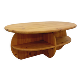Vintage Vintage Modernist Solid Pine Coffee Table from the 70s 80s