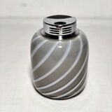 Encendedor de mesa "Tommaso Barbi" de cristal. Italia, 1970s.