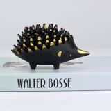 Cendriers empilables en laiton hérisson de Walter Bosse, Herta Baller, Autriche, années 1950