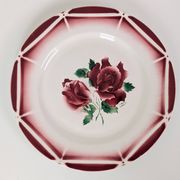 5 assiettes plates Digoin Sarreguemines