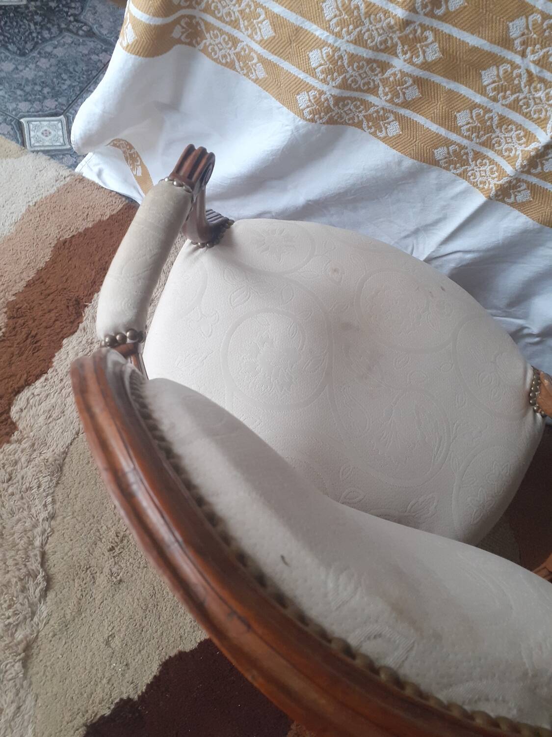 Louis XVI style armchair