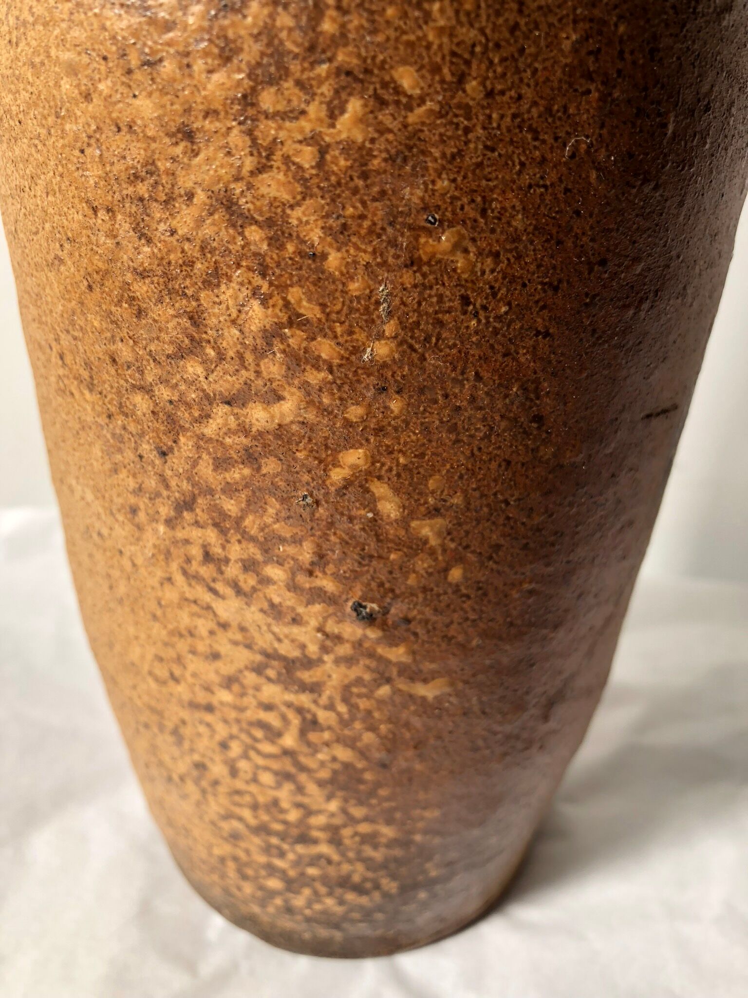 Old sandstone bottle