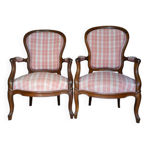 Fauteuils style Louis Philippe