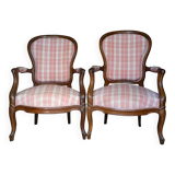 Louis Philippe style armchairs 19th