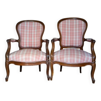 Fauteuils style Louis Philippe  19 eme