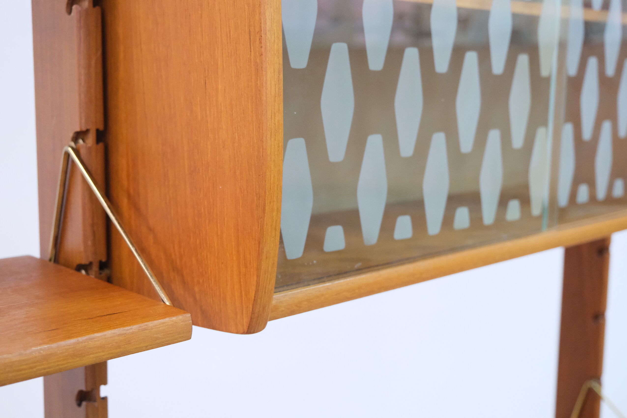 Mid-century wall unit, norway, 1960s